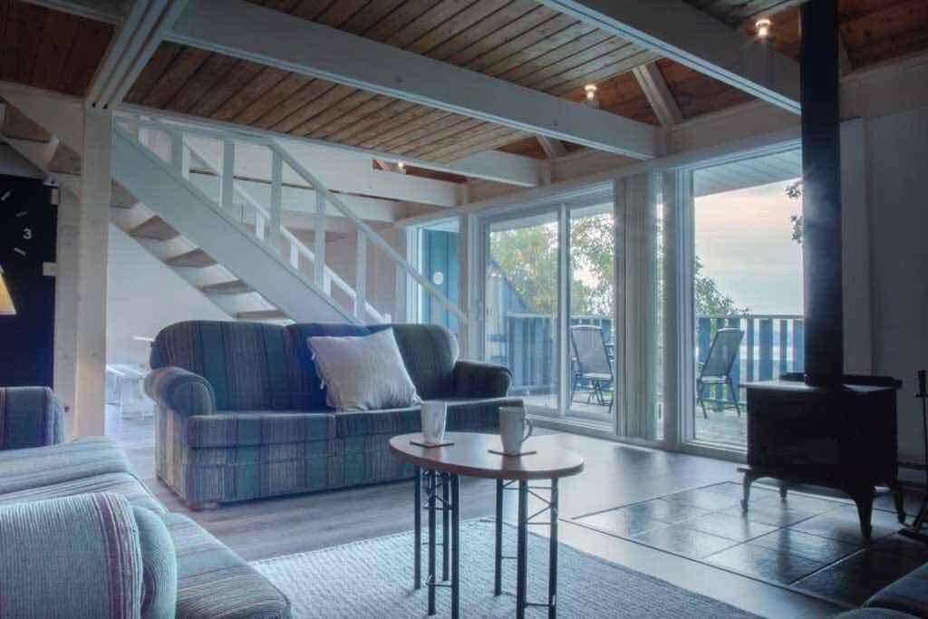 Chalet Mont Sainte-Anne โบเพร ภายนอก รูปภาพ